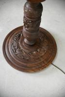 Oriental Chinese Carved Standard Lamp (6 of 10) Oriental Chinese Carved Standard Lamp (6 of 10)