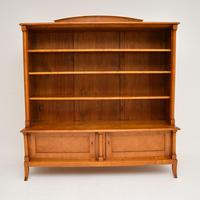 Antique Swedish Biedermeier Satin Birch Bookcase (11 of 12) Antique Swedish Biedermeier Satin Birch Bookcase (11 of 12)
