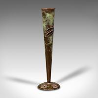 Pair of Antique Flute Vases, French, Copper, Posy, Art Nouveau Taste c.1920 (4 of 12) Pair of Antique Flute Vases, French, Copper, Posy, Art Nouveau Taste c.1920 (4 of 12)