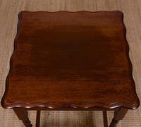 Oak Writing Table Arts & Crafts Side Table Edwardian Slim Petite (3 of 6) Oak Writing Table Arts & Crafts Side Table Edwardian Slim Petite (3 of 6)