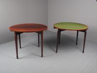 Matched Pair of George III Inlaid Mahogany Demi Lune Tables (17 of 19) Matched Pair of George III Inlaid Mahogany Demi Lune Tables (17 of 19)