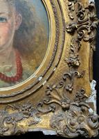 Fine Original 19th Century Circular Oil Portrait Painting of a Child for Reframing/tlc (8 of 11) Fine Original 19th Century Circular Oil Portrait Painting of a Child for Reframing/tlc (8 of 11)