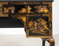 Queen Anne Style Chinoiserie Dressing Table & Chair (18 of 22) Queen Anne Style Chinoiserie Dressing Table & Chair (18 of 22)