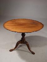 Attractive George III Period Mahogany Pie Crust Tilt Table (2 of 4) Attractive George III Period Mahogany Pie Crust Tilt Table (2 of 4)