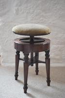 Victorian Mahogany Circular Revolving Piano Stool (7 of 9) Victorian Mahogany Circular Revolving Piano Stool (7 of 9)