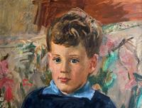 'Boy with Toy' Thomas Sherwood La Fontaine Superb Oil Portrait Painting (4 of 13) 'Boy with Toy' Thomas Sherwood La Fontaine Superb Oil Portrait Painting (4 of 13)