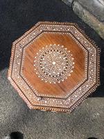 Antique Anglo Indian Hoshiarpur Folding Coffee Table (5 of 5) Antique Anglo Indian Hoshiarpur Folding Coffee Table (5 of 5)