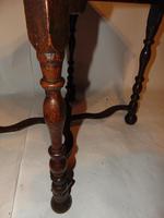 William & Mary Oak Side Table (5 of 8) William & Mary Oak Side Table (5 of 8)