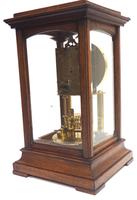 Rare Gustav Becker 400-day Torsion Clock German Mantel Clock Mahogany & Bevelled Glass Case (7 of 13) Rare Gustav Becker 400-day Torsion Clock German Mantel Clock Mahogany & Bevelled Glass Case (7 of 13)