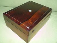 Unisex Inlaid Rosewood Jewellery Box + Tray. c1850 (5 of 13) Unisex Inlaid Rosewood Jewellery Box + Tray. c1850 (5 of 13)