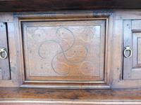Country Oak Court Cupboard 1734 Carved Initials RTK (3 of 14) Country Oak Court Cupboard 1734 Carved Initials RTK (3 of 14)