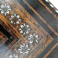 Antique Moorish Style Spanish Side Table with Arabic Writing (9 of 12) Antique Moorish Style Spanish Side Table with Arabic Writing (9 of 12)