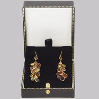 Vintage Multi Gem Chandelier Earrings 18ct Gold 1960's Tutti Fruity 2" Dangle (5 of 5) Vintage Multi Gem Chandelier Earrings 18ct Gold 1960's Tutti Fruity 2" Dangle (5 of 5)