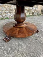 English Regency Rosewood Round Centre Table (7 of 7) English Regency Rosewood Round Centre Table (7 of 7)