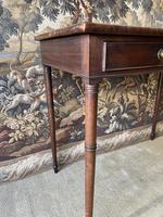 English Georgian Writing Table with Turned Legs (4 of 5)