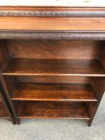 Pair of Antique Oak Open Bookcases (3 of 10) Pair of Antique Oak Open Bookcases (3 of 10)