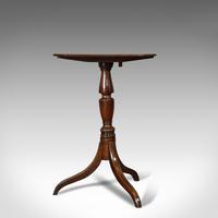 Antique Tripod Table, English, Flame Mahogany, Side, Wine, Regency c.1820 (2 of 10) Antique Tripod Table, English, Flame Mahogany, Side, Wine, Regency c.1820 (2 of 10)