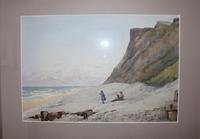 Antique Original Watercolour - A day at the Beach - Mary Sophia Godlee 1860-1932 (3 of 5) Antique Original Watercolour - A day at the Beach - Mary Sophia Godlee 1860-1932 (3 of 5)