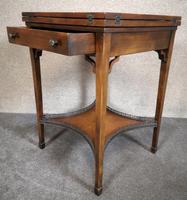 Theodore Alexander Mahogany Envelope Gaming Table (4 of 15) Theodore Alexander Mahogany Envelope Gaming Table (4 of 15)