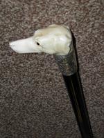 Edwardian J.Howell Hallmarked 1902 Silver Lurcher Dogs Head Walking Stick / Cane (11 of 14) Edwardian J.Howell Hallmarked 1902 Silver Lurcher Dogs Head Walking Stick / Cane (11 of 14)