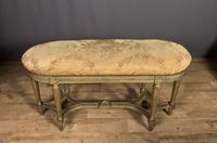 French Giltwood Tapestry Upholstered Window Seat (10 of 10) French Giltwood Tapestry Upholstered Window Seat (10 of 10)
