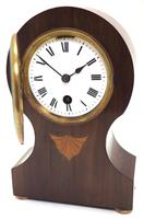 Fine Mahogany Edwardian Lancet Clock Burr Walnut Inlay Timepiece Mantel Clock (9 of 9) Fine Mahogany Edwardian Lancet Clock Burr Walnut Inlay Timepiece Mantel Clock (9 of 9)