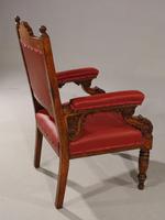 Finely Carved Late 19th Century Civic Armchair (2 of 8) Finely Carved Late 19th Century Civic Armchair (2 of 8)