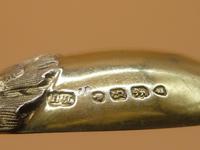 Silver Gilt Caddy Spoon (6 of 8) Silver Gilt Caddy Spoon (6 of 8)