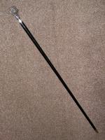 Vintage 925 Silver Detailed Deer Hound Dog's Head Walking Stick / Cane (20 of 20) Vintage 925 Silver Detailed Deer Hound Dog's Head Walking Stick / Cane (20 of 20)