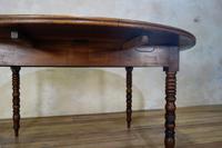 19th Century French Chestnut Circular Drop Leaf Table (3 of 10) 19th Century French Chestnut Circular Drop Leaf Table (3 of 10)