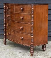 Fine Quality, Georgian Mahogany Bow Fronted Chest of Drawers (14 of 16) Fine Quality, Georgian Mahogany Bow Fronted Chest of Drawers (14 of 16)