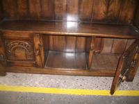 Solid Oak Open Bookcase with Lower Cupboards (3 of 4) Solid Oak Open Bookcase with Lower Cupboards (3 of 4)