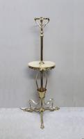 Art Nouveau Polished Brass Floor Lamp (3 of 8) Art Nouveau Polished Brass Floor Lamp (3 of 8)