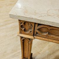 Gothic Oak Console Table (2 of 7) Gothic Oak Console Table (2 of 7)