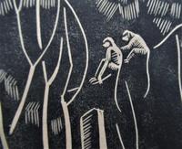 Mary Dudley Short (Molly Freeman), linocut print, Seated Buddha, 4/25, c1935 (6 of 6) Mary Dudley Short (Molly Freeman), linocut print, Seated Buddha, 4/25, c1935 (6 of 6)