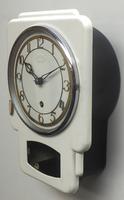 Great English Smiths Enfield Drop Dial Wall Clock – Smiths Kitchen Clock Original White Paint c.1950 (6 of 6) Great English Smiths Enfield Drop Dial Wall Clock – Smiths Kitchen Clock Original White Paint c.1950 (6 of 6)