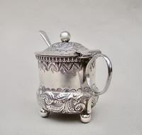 Small Victorian Silver Mustard Pot by William Devenport, Birmingham 1895 (8 of 8) Small Victorian Silver Mustard Pot by William Devenport, Birmingham 1895 (8 of 8)