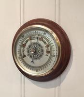 Edwardian Oak Aneroid Barometer c.1901 (2 of 8) Edwardian Oak Aneroid Barometer c.1901 (2 of 8)