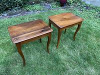 Pair of Walnut Side Tables (2 of 6) Pair of Walnut Side Tables (2 of 6)