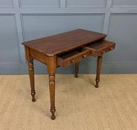 Victorian Mahogany 2 Drawer Side Table (9 of 12) Victorian Mahogany 2 Drawer Side Table (9 of 12)