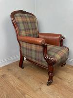 Unique Victorian Mahogany Library Arm Chair (2 of 7) Unique Victorian Mahogany Library Arm Chair (2 of 7)