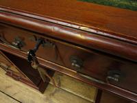 Small Antique Reproduction Pedestal Desk with Leather top, Brights of Nettlebed (9 of 10) Small Antique Reproduction Pedestal Desk with Leather top, Brights of Nettlebed (9 of 10)