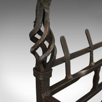 Antique Fire Basket, English, Cast Iron, Fireside Grate, Late Victorian c 1900 (6 of 10) Antique Fire Basket, English, Cast Iron, Fireside Grate, Late Victorian c 1900 (6 of 10)