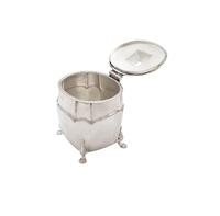 Antique Edwardian Sterling Silver Caddy 1906 (2 of 8) Antique Edwardian Sterling Silver Caddy 1906 (2 of 8)