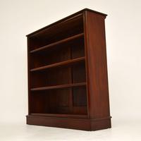 Antique Victorian Mahogany Open Bookcase (4 of 12) Antique Victorian Mahogany Open Bookcase (4 of 12)