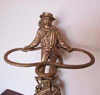 Unusual Nautical Brass Stick or Umbrella Stand in shape of Sailor (2 of 6) Unusual Nautical Brass Stick or Umbrella Stand in shape of Sailor (2 of 6)