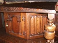 Grape Carved Oak Court Cupboard (2 of 3) Grape Carved Oak Court Cupboard (2 of 3)
