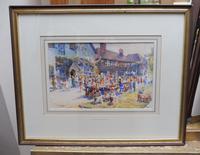 Watercolour Quality Street Merstham Artist C G Grey (8 of 10) Watercolour Quality Street Merstham Artist C G Grey (8 of 10)