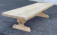 Huge French Bleached Oak Farmhouse Dining Table (14 of 34) Huge French Bleached Oak Farmhouse Dining Table (14 of 34)