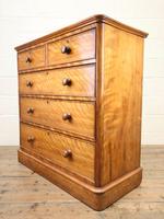 Victorian Satin Birch Chest of Drawers (5 of 9) Victorian Satin Birch Chest of Drawers (5 of 9)